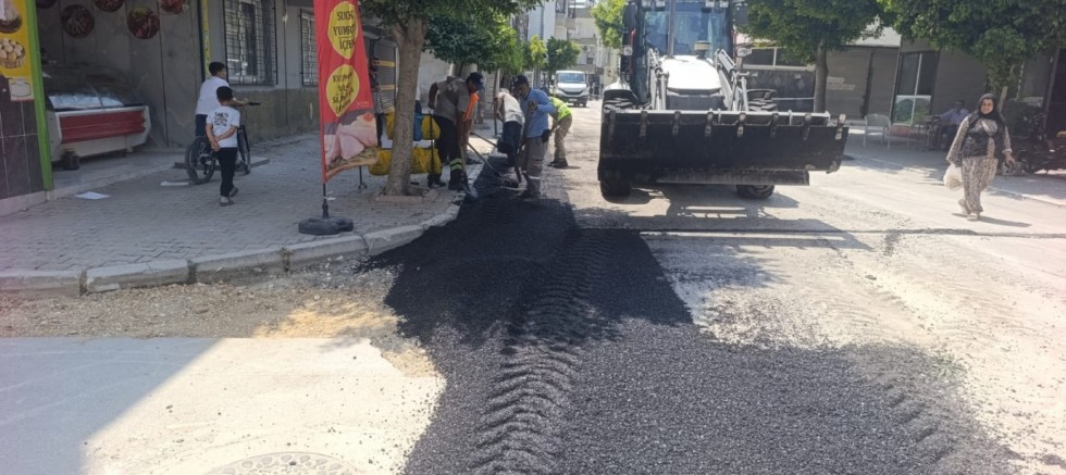 AKDENİZ’DE ALTYAPI ÇALIŞMALARI