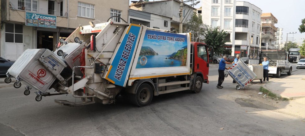 Akdenizin Çöp Konteyner Eksiği Kalmayacak
