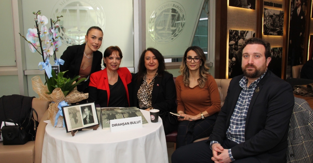 “AZİZ BABAM” KİTABI MERSİN BAROSU’NDA OKURLARIYLA BULUŞTU