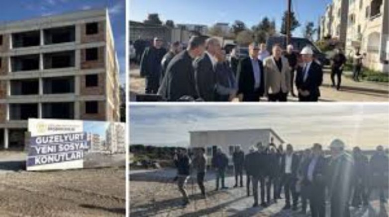 BAŞBAKAN ÜSTEL, GÜZELYURT’TA İNCELEMELERDE BULUNDU