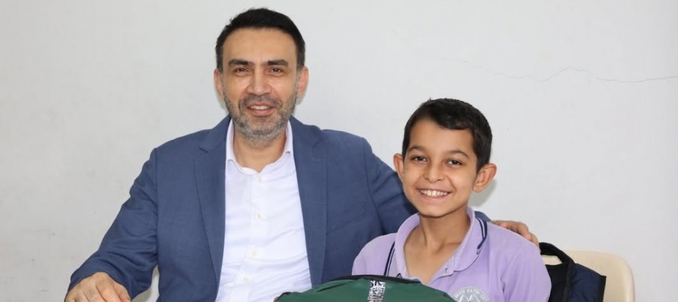 BAŞKAN ALDEMİR, ÖĞRENCİLERİN YENİ EĞİTİM YILI HEYECANINA ORTAK OLDU