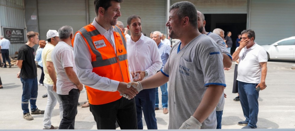 BAŞKAN ALİ BOLTAÇ SAHADA: 