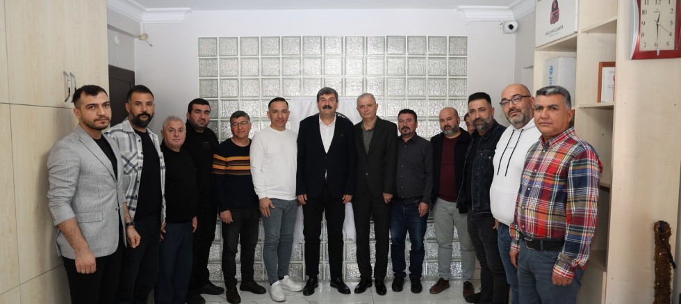 BAŞKAN YILDIZ, ESNAF ODALARIYLA BULUŞUYOR