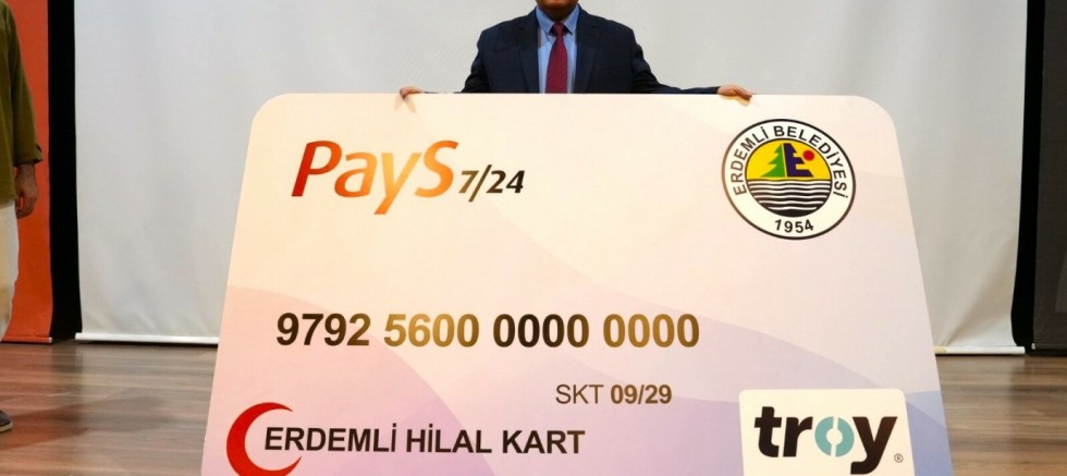 Erdemli Belediyesi Hilal Kart’ı Hizmete Sundu