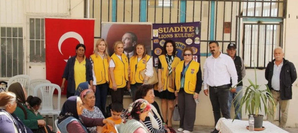 Hizmet Yılı Gülsüm Gür Genel Yönetmen Dönemi.. Suadiye Lions Kulübü Başkanı Mahinur Çelik Us 