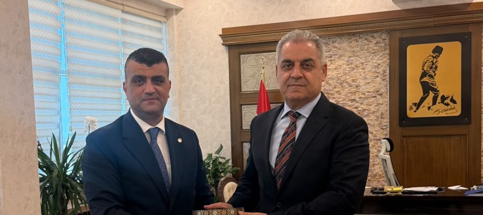 MERSİN CUMHURİYET BAŞSAVCISI ÇELİKKOL’A VEDA ZİYARETİ