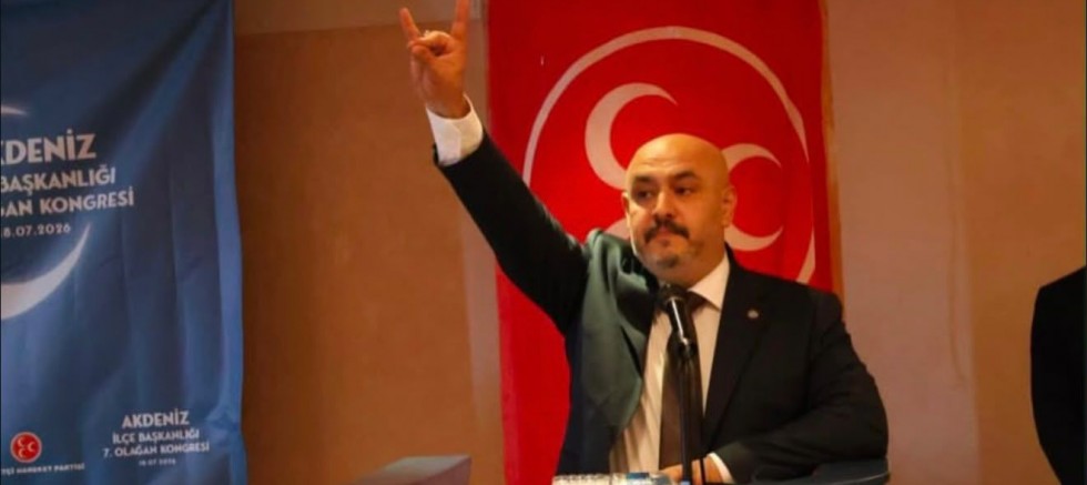 MHP AKDENİZ İLÇE BAŞKANLIĞI’NDA 'İLHAN KARAKUŞ' DÖNEMİ