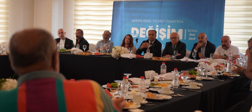 MURAT UÇAR: “MERSİN DENİZ TİCARET ODASI’NDA DEĞİŞİM ARTIK ZORUNLULUKTUR”