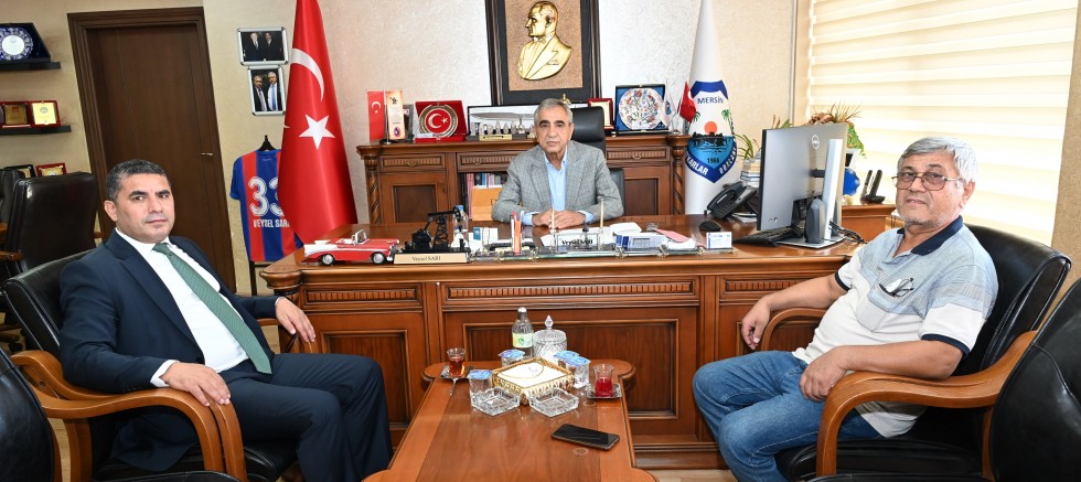 SGK İl Müdürü Koç, Başkan Sarı’yı ziyaret etti