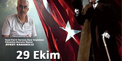 29 Ekim Cumhuriyet Bayramımız kutlu olsun!