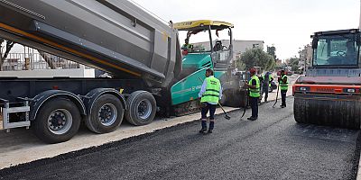 AKBELEN MAHALLESİ’NDE SICAK ASFALT ÇALIŞMASI TAMAMLANDI