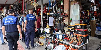 Akdeniz Belediyesi’nden Kaldırım İşgallerine Sıkı Denetim