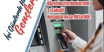 AKDENİZ BELEDİYESİ ÜNİVERSİTE ÖĞRENCİLERİNİN EĞİTİM DESTEĞİ YARDIMININ 2. TAKSİTİNİ HESAPLARA YATIRDI