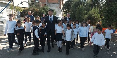 Akdeniz Kaymakamı ve Belediye Başkan V. Zeyit Şener’den Okul Ziyaretleri