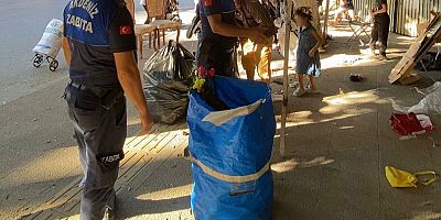 Akdeniz Zabtası izin kurulan pazar yerini kaldırdı