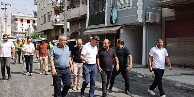 Akdenizde Sokaklar Yenileniyor, Sıcak Asfalt Çalışmaları Hız Kesmiyor