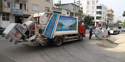 Akdenizin Çöp Konteyner Eksiği Kalmayacak