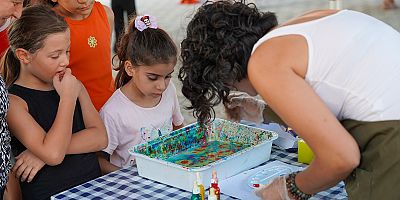 ATALAR’DA KÖY MEYDANI ŞENLİK ALANINA DÖNDÜ