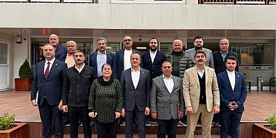 Aylık Olağan İlçe Başkanları toplantımızı yaptık.