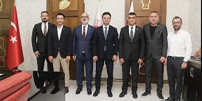 BARO BAŞKANI ÖZDEMİR’DEN, MERSİN ADALET KOMİSYONU BAŞKANI CEYLAN’A ZİYARET