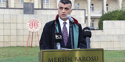 BARO BAŞKANI ÖZDEMİR: “MERSİN BAROSUNUN 101. YILI, ADALET VE MÜCADELESİ VE KARARLILIĞIN TOPLAMIDIR”