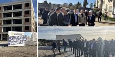 BAŞBAKAN ÜSTEL, GÜZELYURT’TA İNCELEMELERDE BULUNDU