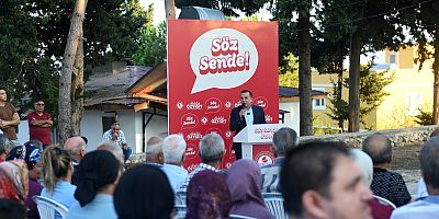 Başkan Abdullah Özyiğit, mahalle toplantılarında vatandaşlarla buluşuyor