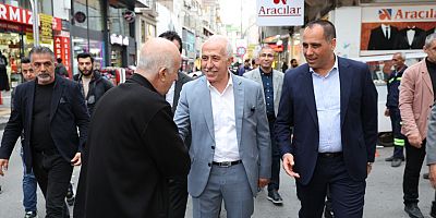 BAŞKAN GÜLTAK, ÇİÇEK PASAJI, SİLİFKE CADDESİ ESNAFI VE NİĞDELİLER DERNEĞİNİ ZİYARET ETTİ