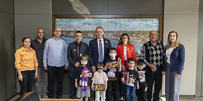 BAŞKAN SEÇER, LÖSEMİ HASTASI ÇOCUKLARLA BİR ARAYA GELDİ