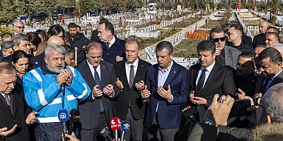 BAŞKAN SEÇER VE ÖZGÜR ÖZEL, 6 ŞUBAT’IN 3. YIL DÖNÜMÜNDE ADIYAMAN’DA