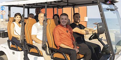 BAŞKAN TUNCER’DEN MEZİTLİ SAHİLLERİNDE ÇEVRECİ DENETİM