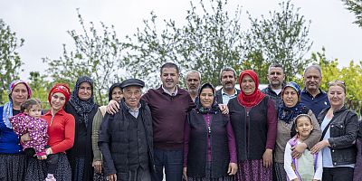 BAŞKAN TUNCER’E KÖY ZİYARETLERİNDE YOĞUN İLGi