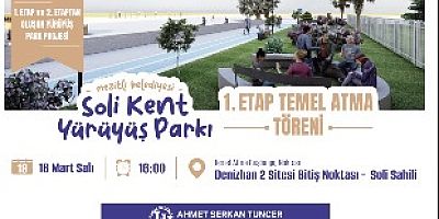 BAŞKAN TUNCER; ''TEMEL ATMA TÖRENİMİZE TÜM VATANDAŞLARIMIZ DAVETLİDİR''