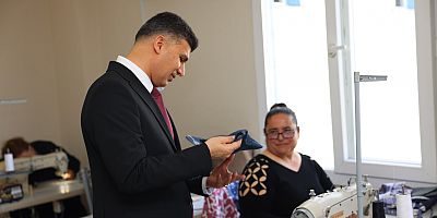 BAŞKAN V. ŞENER ADANALIOĞLU MAHALLE KÜLTÜR EVİNİ ZİYARET ETTİ