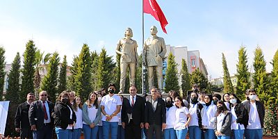 BAŞKAN YILMAZ, 14 MART TIP BAYRAMI’NI KUTLADI   