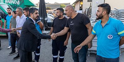 Başkanvekili Dutlu’dan belediye birimlerine ziyaret