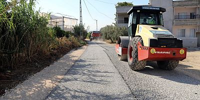 BEKİRDE MAHALLESİNİN YOLLARI SOĞUK ASFALTLA KAPLANDI