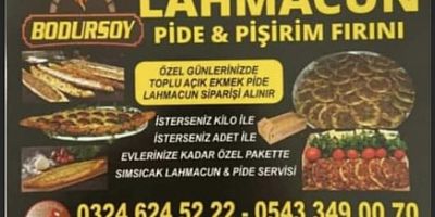 BODURSOY LAHMACUN PİDE VE PİŞİRİM FIRINI HİZMETE AÇILDI