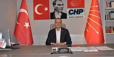CHP Mersin İl Başkanı Koral Ömür 