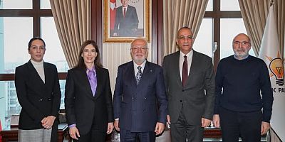 CTP Genel Başkanı İncirli, AK Parti Genel Başkan Yardımcısı Mustafa Elitaş ile görüştü