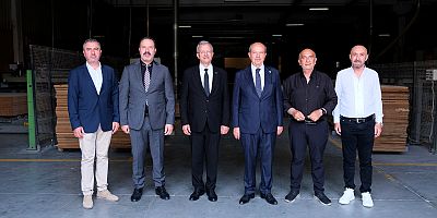Ersin Tatar Mersin OSB’yi Ziyaret Etti