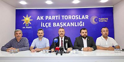 Ferdi ÇOKKESER  - AK Parti Toroslar İlçe Başkanı