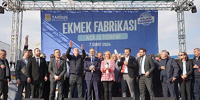 HALK EKMEK FABRİKASI HİZMETE AÇILDI