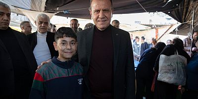 HALKIN BAŞKANI HALKLA İÇ İÇE OLMAYI SÜRDÜRÜYOR