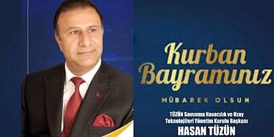 Hasan Tüzün'den Kurban Bayramı Mesajı