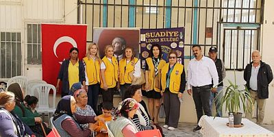 Hizmet Yılı Gülsüm Gür Genel Yönetmen Dönemi.. Suadiye Lions Kulübü Başkanı Mahinur Çelik Us 