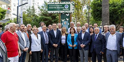 Hüseyin Atılgan’ın ismi Yenişehir’de parka verildi