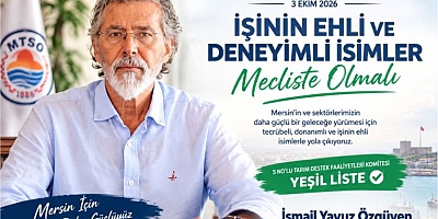 İSMAİL YAVUZ ÖZGÜVEN’DEN MTSO SEÇİMLERİNDE “YEŞİL LİSTE” ÇIKIŞI: “SEKTÖRÜN DENEYİMLİ İSİMLERİYLE YOLA ÇIKTIK”