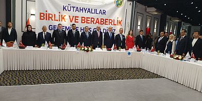 *İZMİR'DE KÜTAHYALILAR TEK YÜREK OLDU: 
