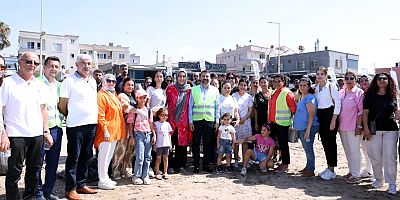KARADUVAR SAHİLİ BAŞTAN SONA TEMİZLENDİ